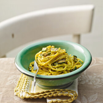 Spaghetti alla carbonara vegana