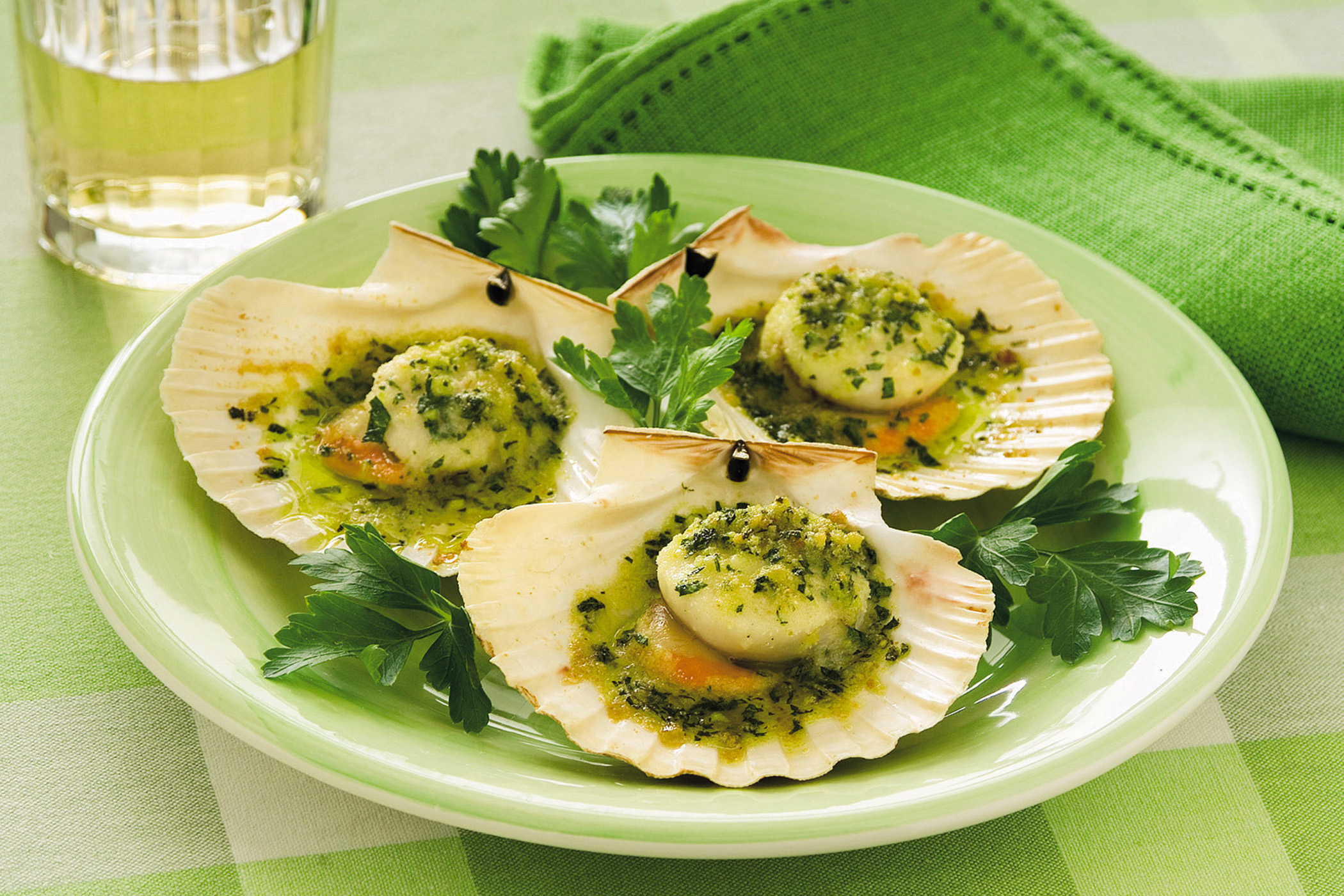 Capesante gratinate con prezzemolo Sale&Pepe