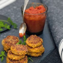 crocchette di amaranto con zucca e pomodori secchi Sale&Pepe ricetta