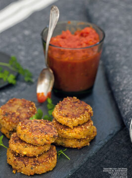 crocchette di amaranto con zucca e pomodori secchi Sale&Pepe ricetta