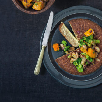 tortino dorato di amaranto e quinoa Sale&Pepe ricetta