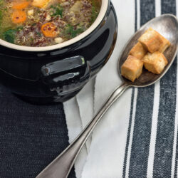 zuppa di quinoa e spinaci Sale&Pepe ricetta
