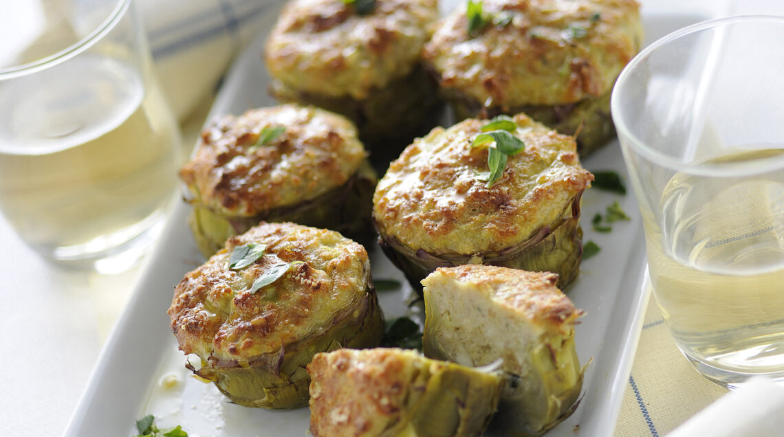 Carciofi ripieni Sale&Pepe ricetta