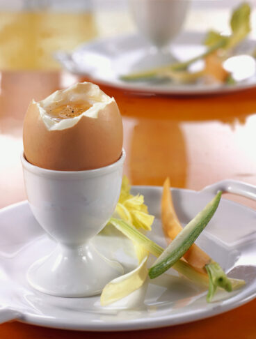 uovo alla coque con pinzimonio Sale&Pepe ricetta