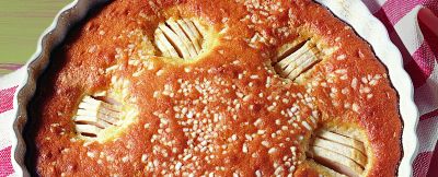 torta di mele e yogurt