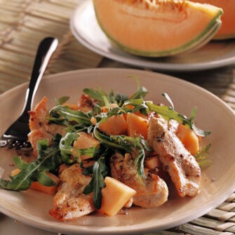 insalata di pollo e melone Sale&Pepe ricetta