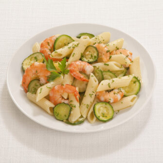 pasta zucchine e gamberetti Sale&Pepe ricetta