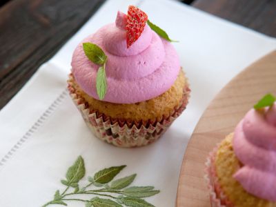 Cupcakes-alla-fragola