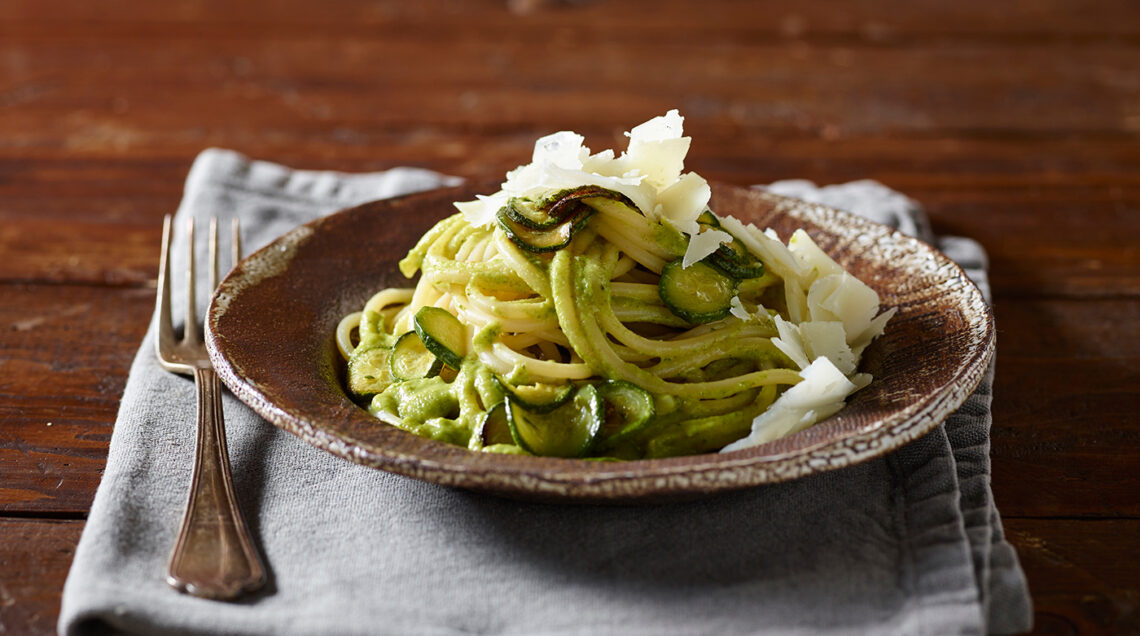 Pasta con zucchine