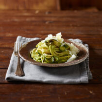 Pasta con zucchine