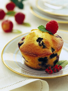 muffin panna e mirtilli ricetta Sale&Pepe