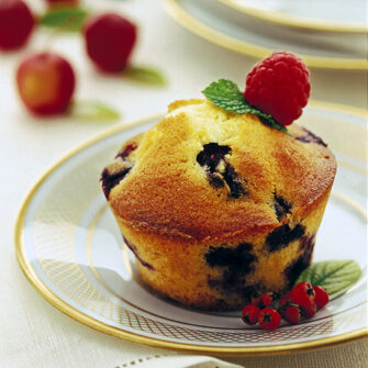 muffin panna e mirtilli ricetta Sale&Pepe