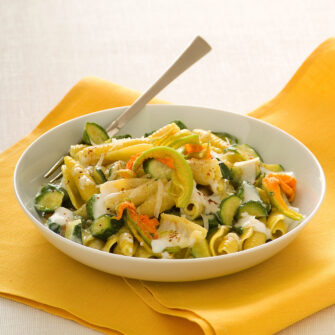pasta-zucchine-e-fiori ricetta Sale&Pepe