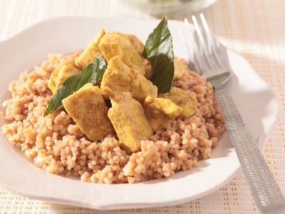 pollo curry cous cous ricetta