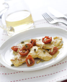 scaloppine pollo e pomodorini Sale&Pepe ricetta