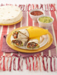 tortillas arrotolate con carne