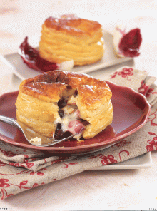 Tortini con pere e formaggio