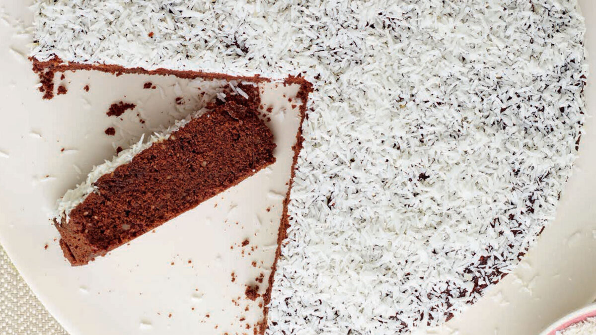 Torta al cioccolato con farina di riso