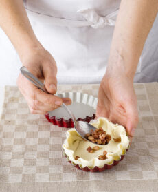 miniquiche di radicchio e pancetta Sale&Pepe foto