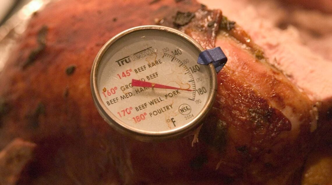 Calibro di calibro di temperatura del termometro del forno del quadrante del cibo della carne del contatore in piedi classico 