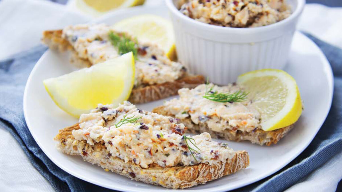 Paté di mare vegano