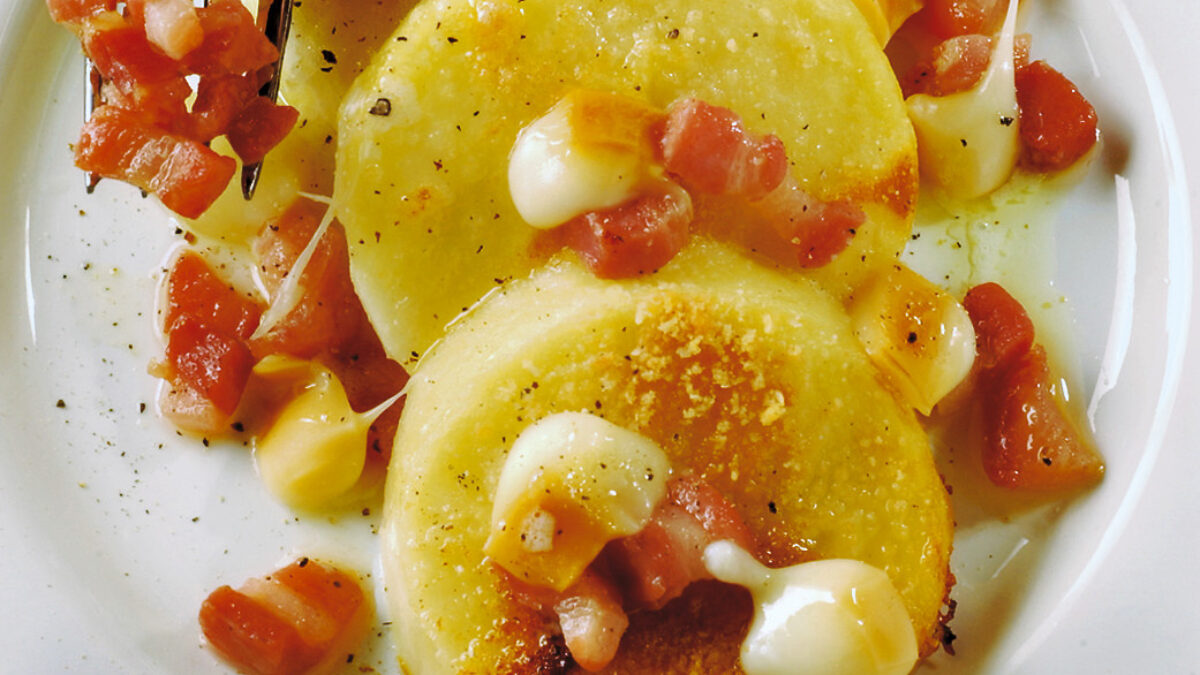 Gnocchi alla romana con la pancetta