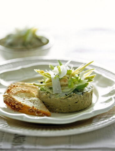 Mousse di carciofi all'arancia