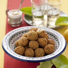 Falafel con salsa al tahin