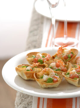 cestini-fave-gamberi ricetta Sale&Pepe