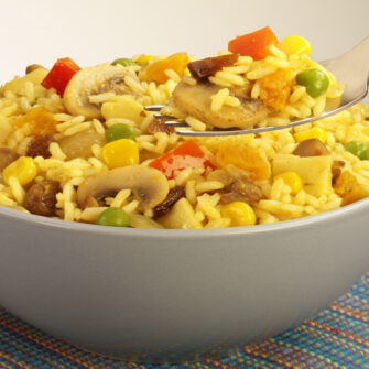 insalata-riso-zafferano ricetta Sale&Pepe