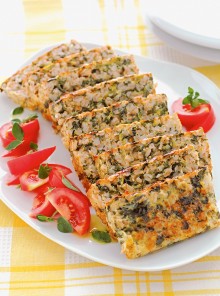 Torta di farro e verdure primaverili