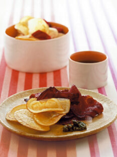 Chips di patate e barbabietole ricetta Sale&Pepe