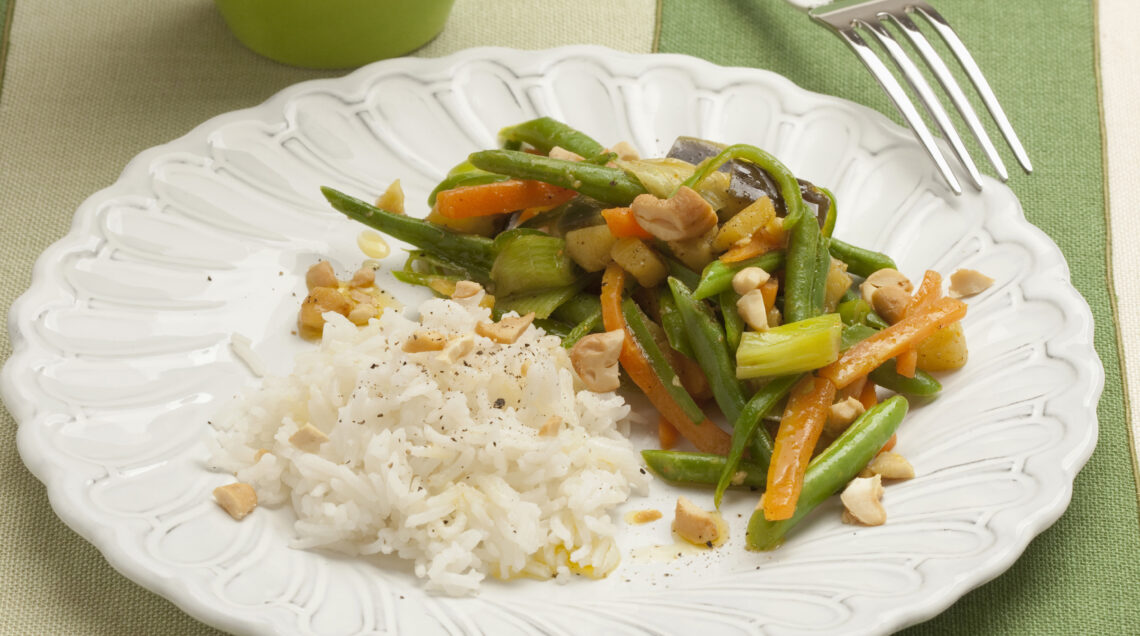 Riso pilaf con verdure al curry(1)