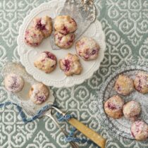 Cookie ai lamponi e cioccolato bianco