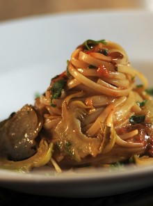 Linguine ricci e carciofi