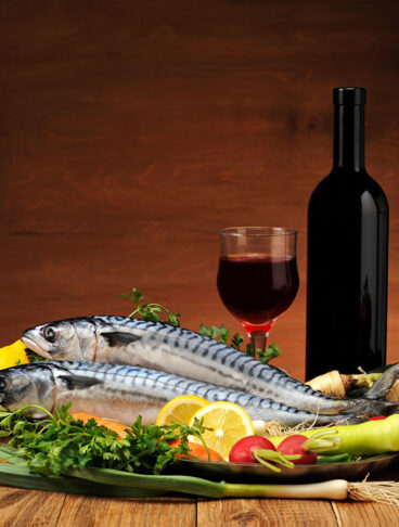 abbinamento vino rosso pesce salmone