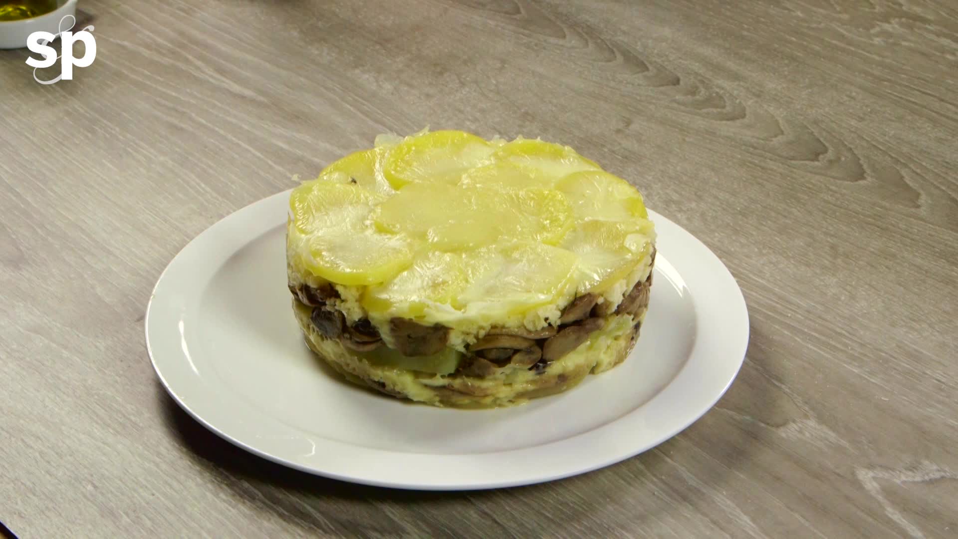Video ricetta Tortino di funghi, patate e fontina Sale&Pepe