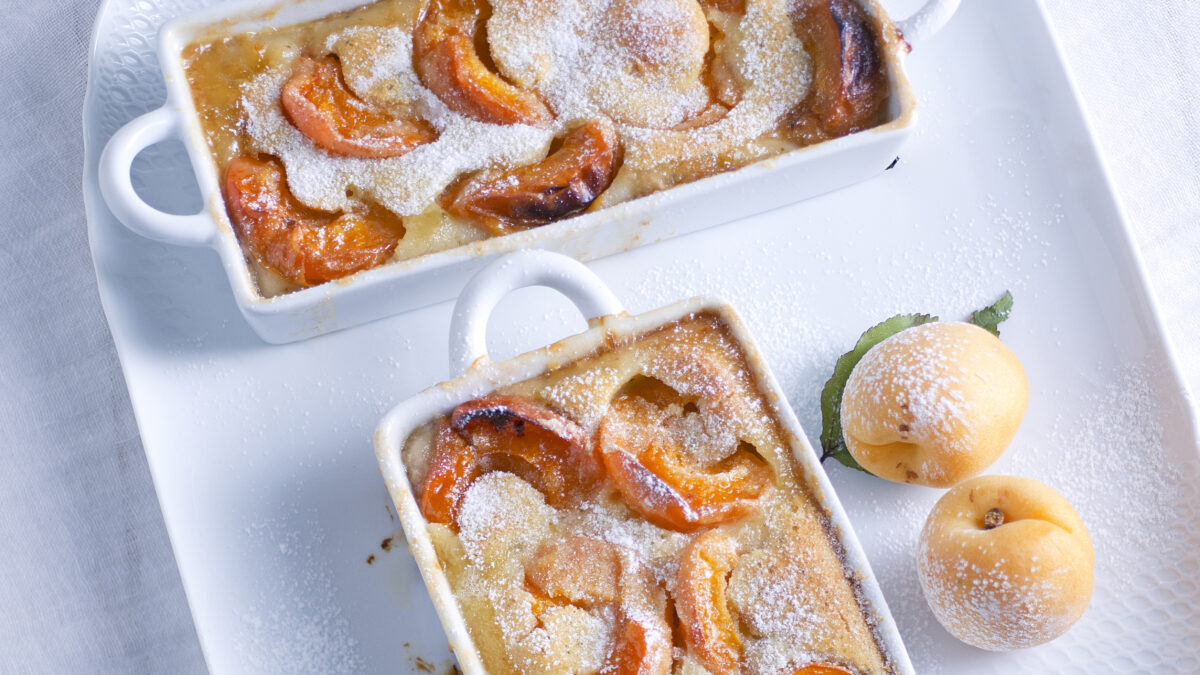 Pudding di albicocche