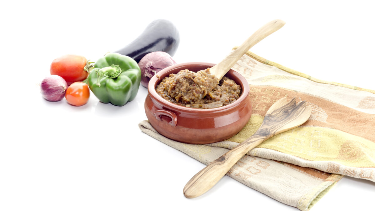 Pesto di melanzane, cremoso e avvolgente