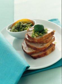 Magatello arrosto con salsa alle mandorle
