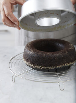 Torta al cacao vegana