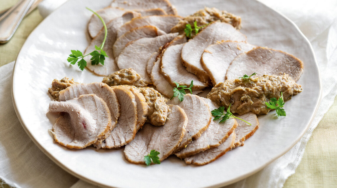 Vitello tonnato originale alla piemontese