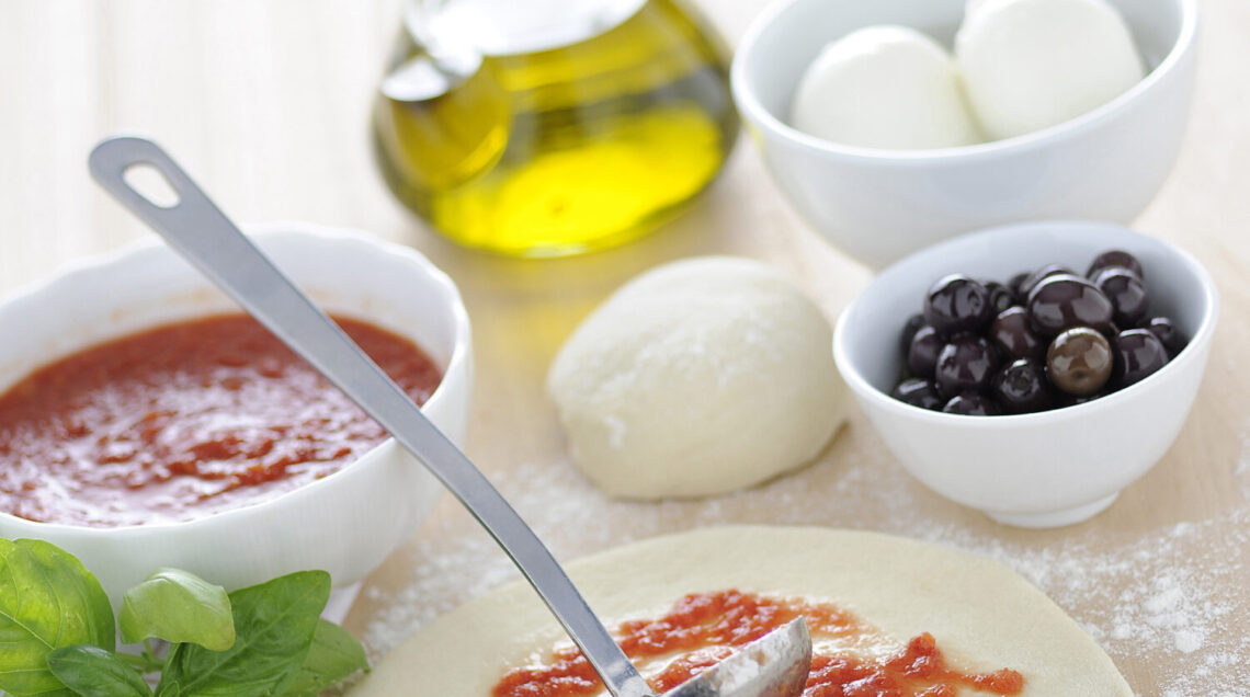 pizza fatta in casa