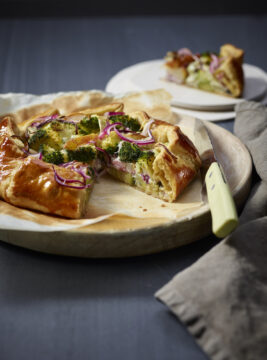 torta salata con broccoli