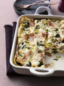 Lasagne con mortadella
