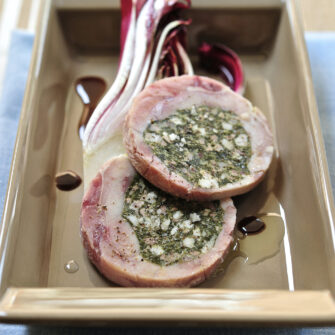 Rollé di coniglio alle erbe