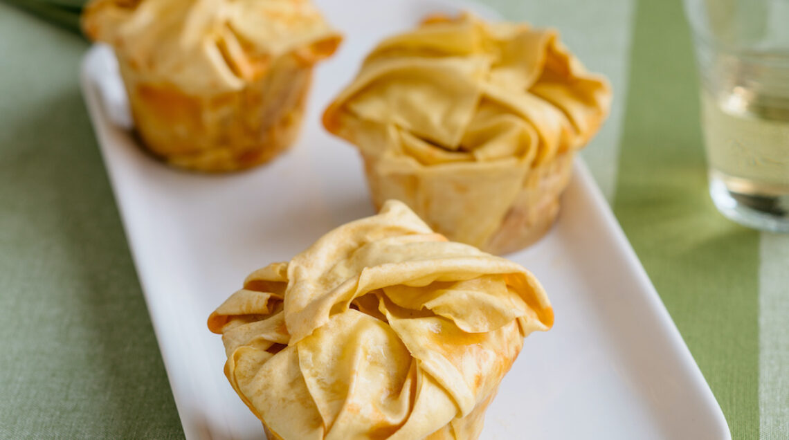 timpanetti con pasta sfoglia
