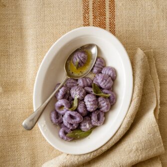 gnocchi patate viola