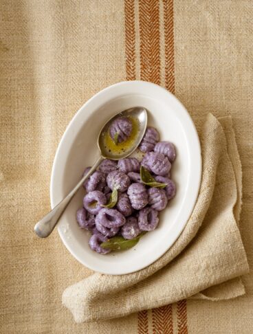 gnocchi patate viola
