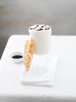 soufflé gelato al balsamico